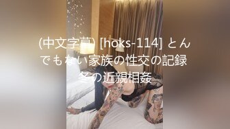 (中文字幕) [hoks-114] とんでもない家族の性交の記録 冬の近親相姦