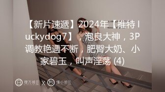 【新片速遞】2024年【推特 luckydog7】，泡良大神，3P调教艳遇不断，肥臀大奶、小家碧玉，叫声淫荡 (4)