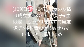 [109IENFH-047] 男女の友情は成立するのか！？女子●生限定！ ラップ1枚隔てて男友達チ○ポに素股体験させちゃいました♪ 彩川ゆめ