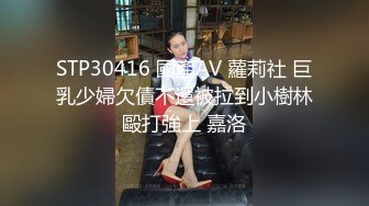 STP30416 國產AV 蘿莉社 巨乳少婦欠債不還被拉到小樹林毆打強上 嘉洛