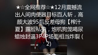 ★☆全网推荐☆★12月震撼流出人间肉便器目标百人斩，高颜大波95后反差母狗【榨汁夏】露脸私拍，炮机狗笼喝尿蜡烛封逼3P4P场面相当炸裂 (2)