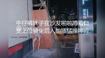 牛仔裤妹子在沙发啪啪蹲着口交上位骑坐后入抽插猛操呻吟