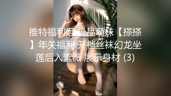 推特福利姬 极品萌妹【搽搽】年关福利 开档丝袜幻龙坐莲后入紫薇 展示身材 (3)